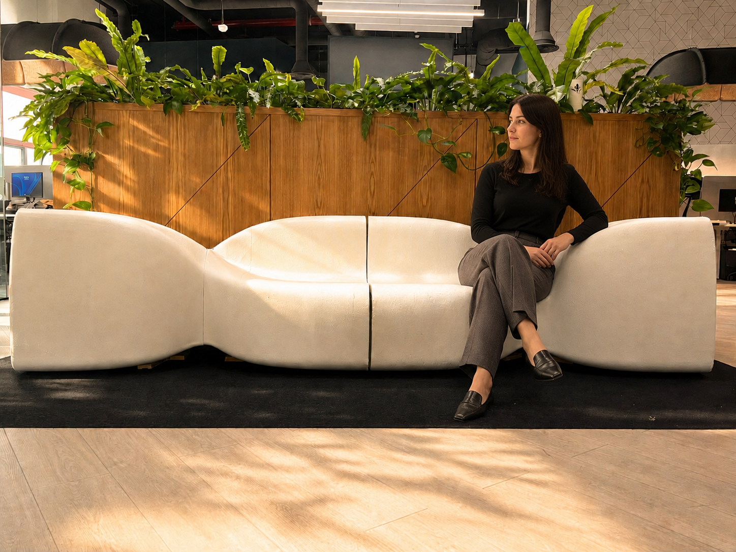 Modular seating installation